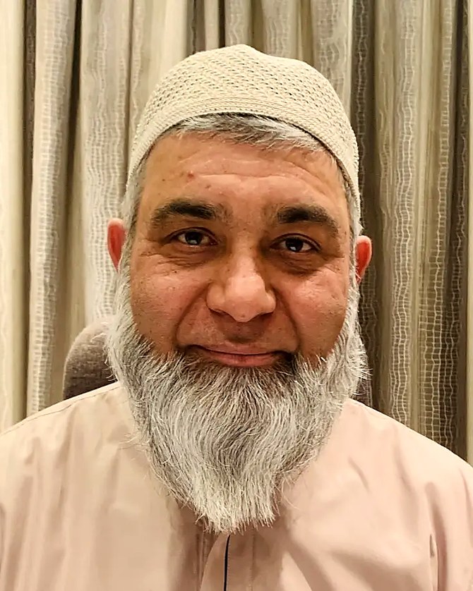 Portrait of Dr Ismail Osman Vawda, specialist paediatrician in Ladysmith